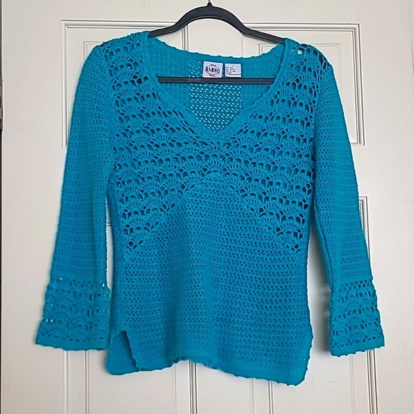 Tailor B Moss Crochet top Size S (XS) - Picture 1 of 3
